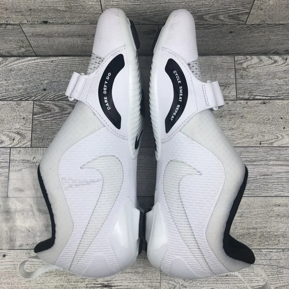 Women’s Nike Superrep Cycle - White / Black, Size 8.0 (fits more 7.5) - Picture 6 of 10